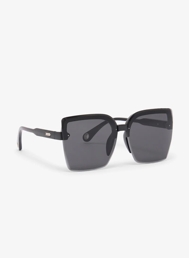 ELLA Classic Oversized Rectangle Sunglasses